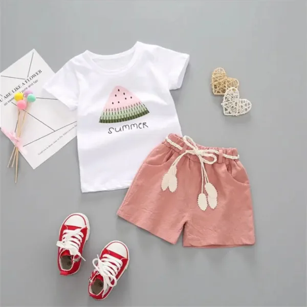 Mini Fashion™ - Stijlvolle Ontwerpen - Zomerset Roze / 104 (4 jaar) | Educatief Speelgoed - Afbeelding 1