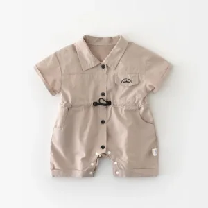 Mini Fashion™ - Stoer&Zomers - Baby Jumpsuit 80 (12-18 maanden) | Educatief Speelgoed