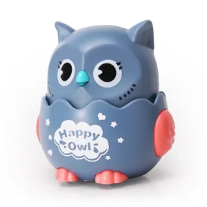 Owl Toy Car™ - Uil-Tastische Avonturen - Speelgoeduiltje Grijs | Educatief Speelgoed