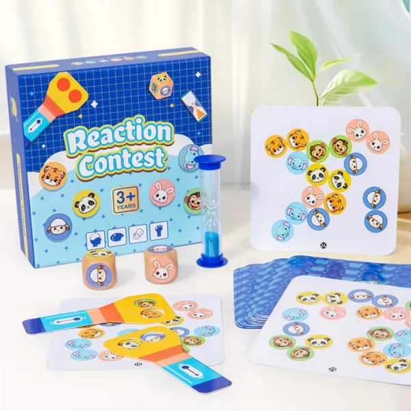 Puzzle Duel™ - Snel&Slim - Interactief Reactie Bordspel | Educatief Speelgoed - Afbeelding 1