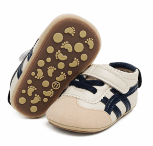 Mini Fashion™ - Anti-Slip Zolen - Baby Sportschoenen Donker Blauw / 18 (6-12 maanden) | Educatief Speelgoed