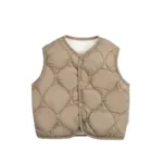 Mini Fashion™ - Voor Jongens&Meisjes - Bodywarmer Bruin / 98 (3 jaar) | Educatief Speelgoed