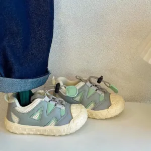 Mini Fashion™ - Comfortabel&Actief - Kinder Sneakers Lichtgroen / 26 (2-3 jaar) | Educatief Speelgoed