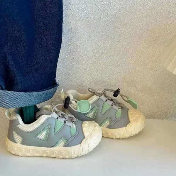 Mini Fashion™ - Comfortabel&Actief - Kinder Sneakers Lichtgroen / 26 (2-3 jaar) | Educatief Speelgoed - Afbeelding 1