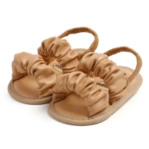 Mini Fashion™ - Zacht En Comfortabel - Baby Girl Sandalen Khaki / 14 (0-6 Maanden) | Educatief Speelgoed