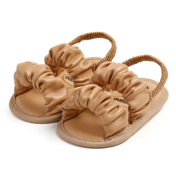 Mini Fashion™ - Zacht En Comfortabel - Baby Girl Sandalen Khaki / 14 (0-6 Maanden) | Educatief Speelgoed - Afbeelding 1