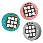 Portable Tic Tac Toe™ - Pocket Puzzelstrijd - Boter-kaas&Eieren Grijs | Educatief Speelgoed