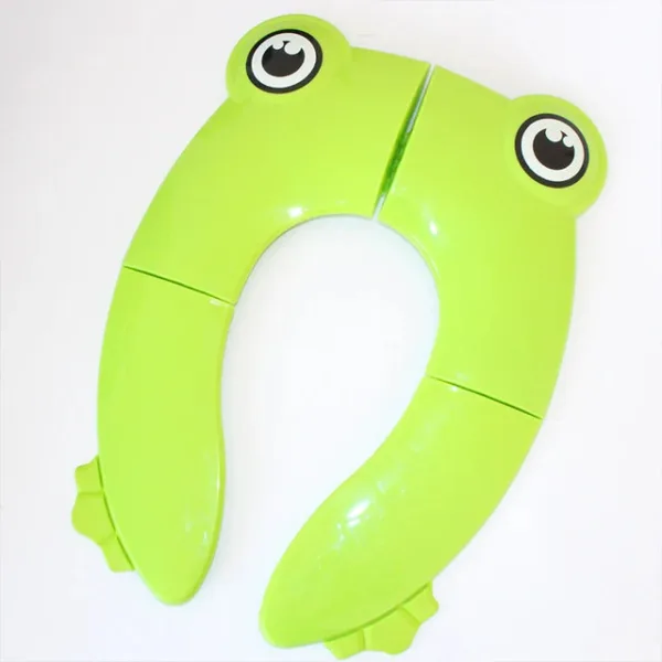 Kids Toilet Seat™ - Vrolijke Potjeshulp - Kindertoiletzitje Groen | Educatief Speelgoed - Afbeelding 1