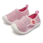 Mini Fashion™ - Ademende&Flexibel - Kinderschoenen Licht Roze / 22 (1-2 jaar) | Educatief Speelgoed