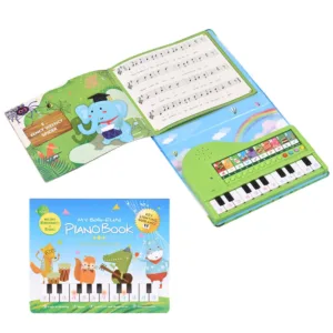 Piano Book™ - Toetsjesmagie - Kinder Piano Boek | Educatief Speelgoed