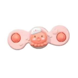 Bath Spinner Toys™ - Leerzaam&Leuk - Fidget Babybad Speeltjes Roze spinner | Educatief Speelgoed