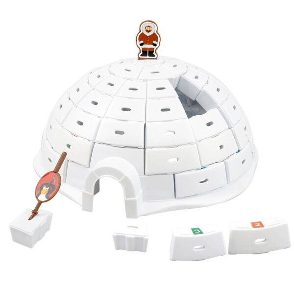 Igloo Game™ - Een ijzige uitdaging - Blokkenspel | Educatief Speelgoed - Afbeelding 1