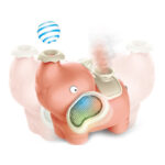 Walking Elephant™ - Olifanten spektal voor peuters! - Zelf rijdende olifant Rood | Educatief Speelgoed