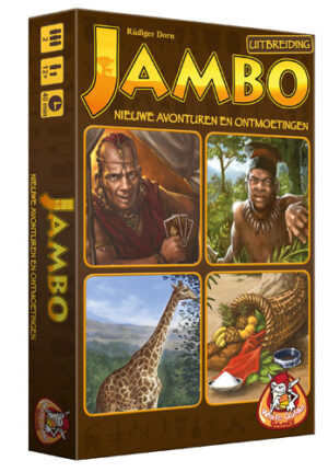 Jambo: Nieuwe Avonturen en Ontmoetingen - White Goblin Games Kaartspel