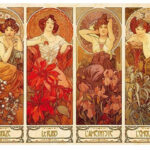Alphonse Mucha - Precious Stones (1000) - Dtoys  Legpuzzel