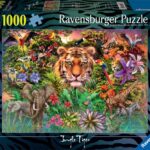 Jungle Tiger (1000) - Ravensburger  Legpuzzel