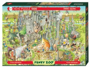 Jurassic Habitat (1000) - Heye  Legpuzzel