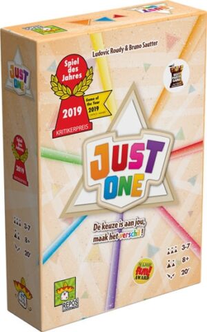 Just One (NL) - Repos Production Kaartspel|Taalspel|Partyspel|Coöperatief