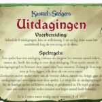 Kasteel in de Steigers: Uitdagingen - Intrafin Games Bordspel