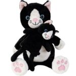 Handpop Kat + kitten (Cara & Mimi) - Beleduc