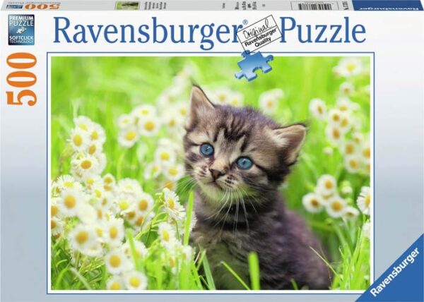 Katje in de wei (500) - Ravensburger  Legpuzzel - Afbeelding 1