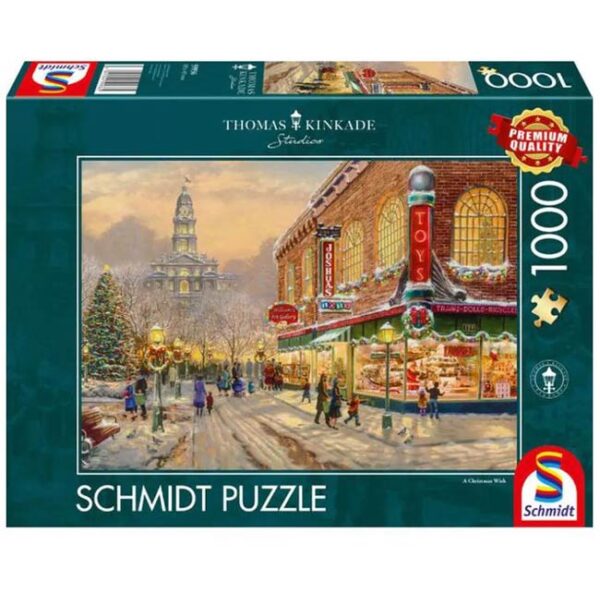 Een Kerstwens (1000) - Schmidt  Legpuzzel - Afbeelding 1