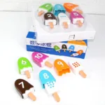 Maths Popsicles™ - Nummerpret met IJsjes - Rekenspel | Educatief Speelgoed