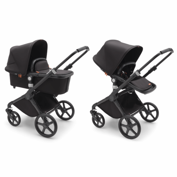 Kinderwagen Bugaboo Fox Cub Compleet Black/Midnight Black - Afbeelding 1