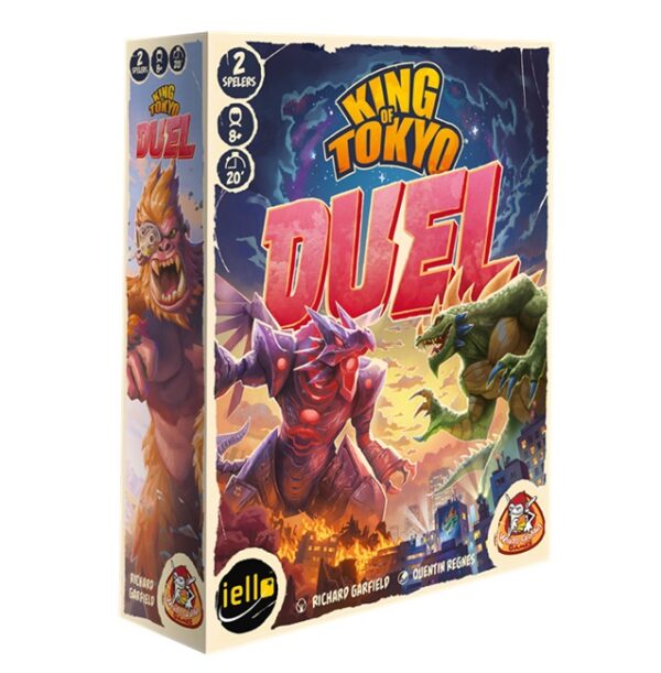 King of Tokyo: Duel - White Goblin Games Dobbelspel - Afbeelding 1
