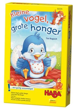 Kleine vogel, grote honger - HABA Dobbelspel