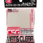 KMC Sleeves (69x94mm) Character Sleeve Guard Mat & Clear (60) - KMC