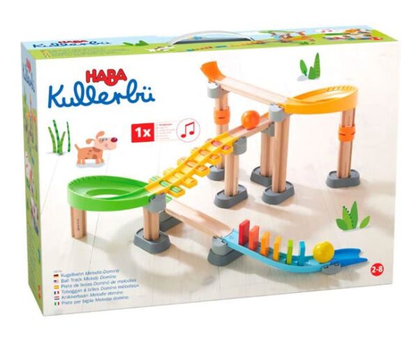 Knikkerbaan Melodieuze domino - HABA - Afbeelding 1