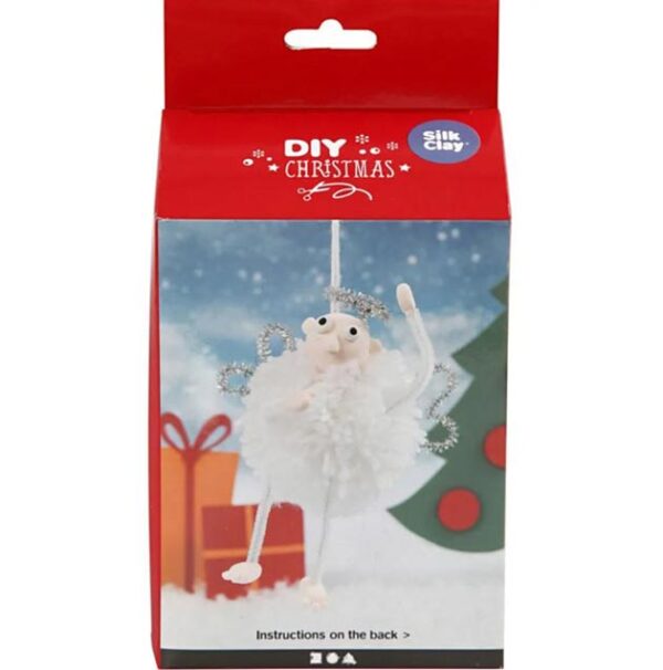 Knutselset DIY Christmas: Engel - Silk Clay - Afbeelding 1
