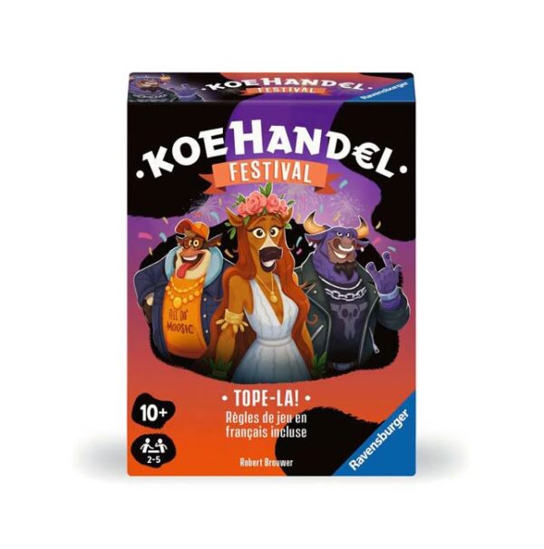 Koehandel Festival - Ravensburger Blufspel|Kaartspel - Afbeelding 1