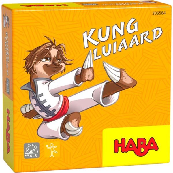 Kung Luiaard - HABA Behendigheidsspel|Kaartspel|Coöperatief - Afbeelding 1