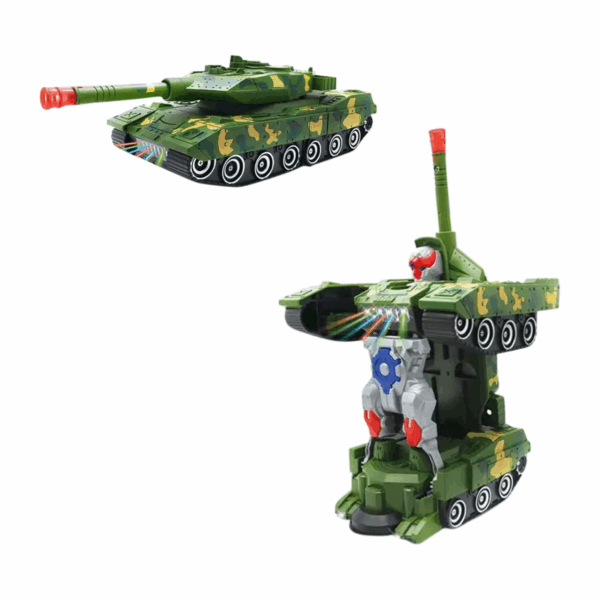 Transformer Car™ - Transformeren en rijden - speelgoedauto Tank en Transformer | Educatief Speelgoed - Afbeelding 1
