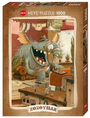 Laundry Day - Zozoville (1000) - Heye  Legpuzzel