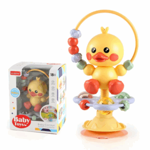 Soothing Rattle Toy™ - Sensorisch Baby Speelgoed met zuignap Eend Ballen | Educatief Speelgoed