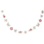 Decoratie Slinger Little Dutch Flowers&Butterflies