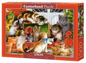 Kittens Play Time (1500) - Castorland  Legpuzzel