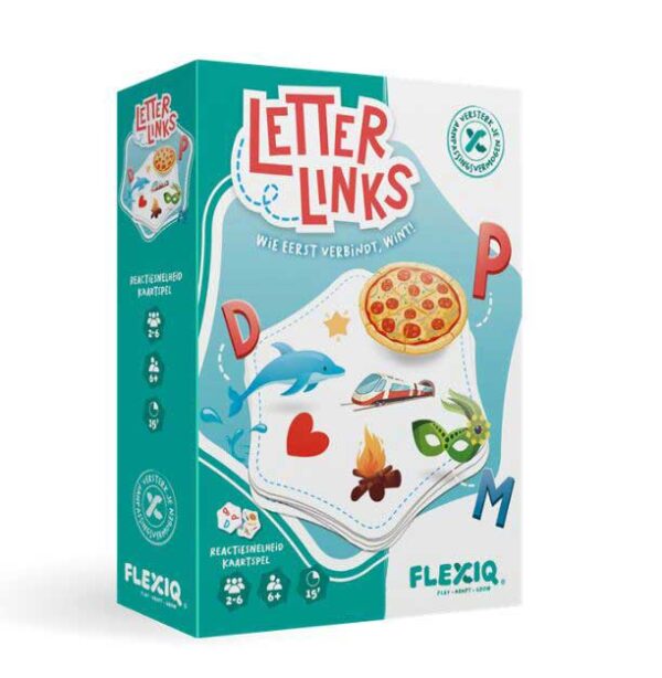 Letter Links - FlexIQ Taalspel|Partyspel|Educatief - Afbeelding 1