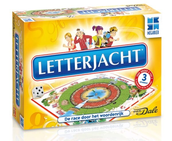 Letterjacht - Megableu Bordspel|Taalspel|Educatief - Afbeelding 1