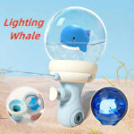 Splash Buddies™ - Waterpret voor kids - Waterpistool Walvis (incl. lampje) | Educatief Speelgoed