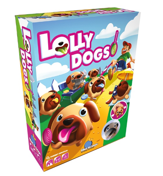 Lolly Dogs - Blue Orange Dobbelspel Lolly Dogs - Blue Orange Dobbelspel - Afbeelding 1