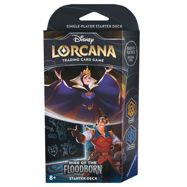 Disney Lorcana Starter Deck (Second chapter): The Queen & Gaston - Ravensburger - Afbeelding 1