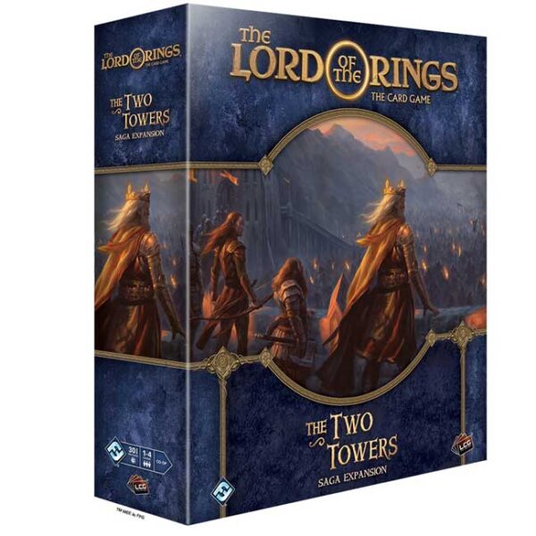 Lord of the Rings LCG The Two Towers Saga Expansion - Fantasy Flight Games Kaartspel|Coöperatief - Afbeelding 1