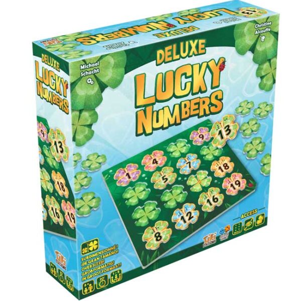 Lucky Numbers Deluxe - Geronimo Games Bordspel|Legspel - Afbeelding 1