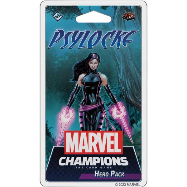 Marvel Champions: The Card Game – Psylocke (Hero Pack) - Fantasy Flight Games Kaartspel|Coöperatief - Afbeelding 1
