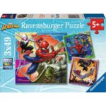 Spider-man: Tijd voor web-slingeren! (3x 49) - Ravensburger  Legpuzzel