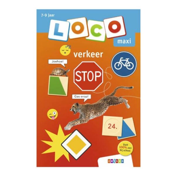Maxi Loco boekje - Verkeer (7-9 jaar) - Zwijsen Maxi Loco - Afbeelding 1